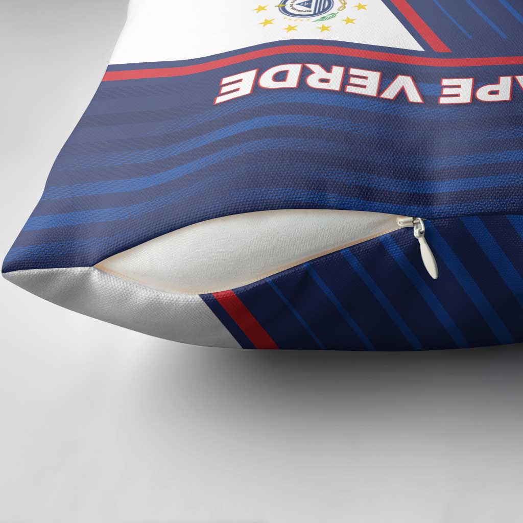 Cape Verde Football Pillow Cover Unique Style