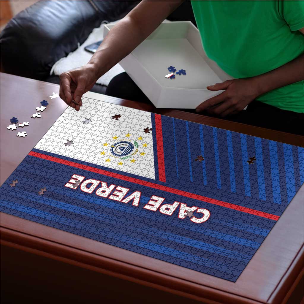 Cape Verde Football Puzzle Unique Style
