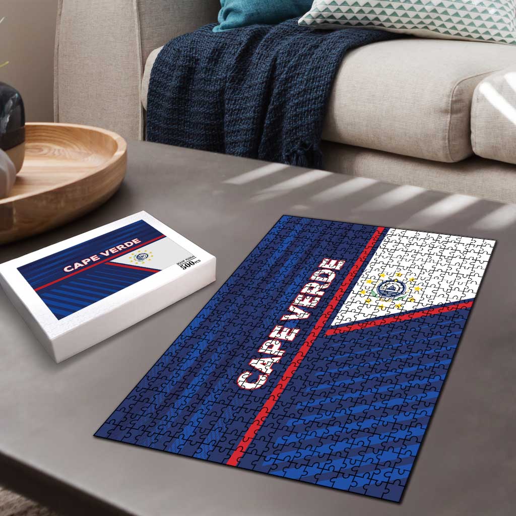 Cape Verde Football Puzzle Unique Style