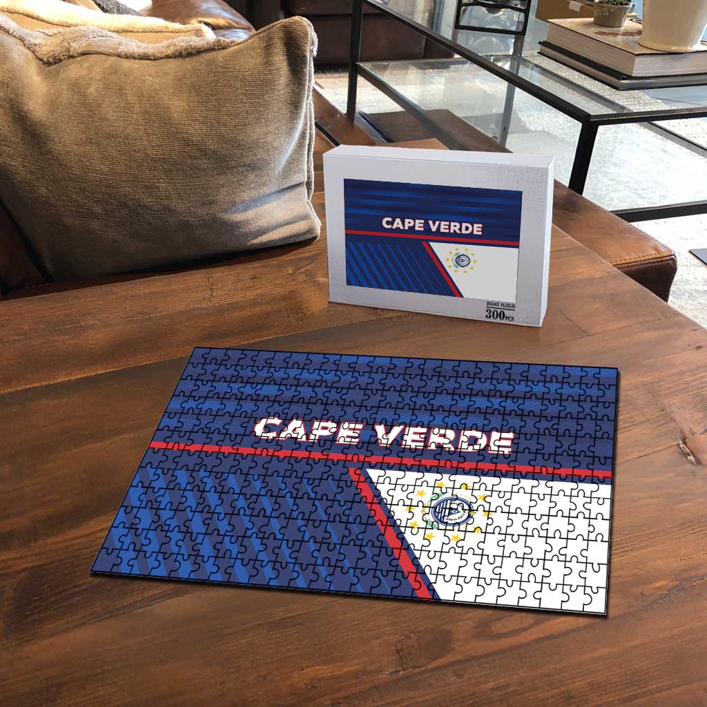 Cape Verde Football Puzzle Unique Style