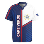 Custom Cape Verde Football Rugby Jersey Unique Style - African Pride