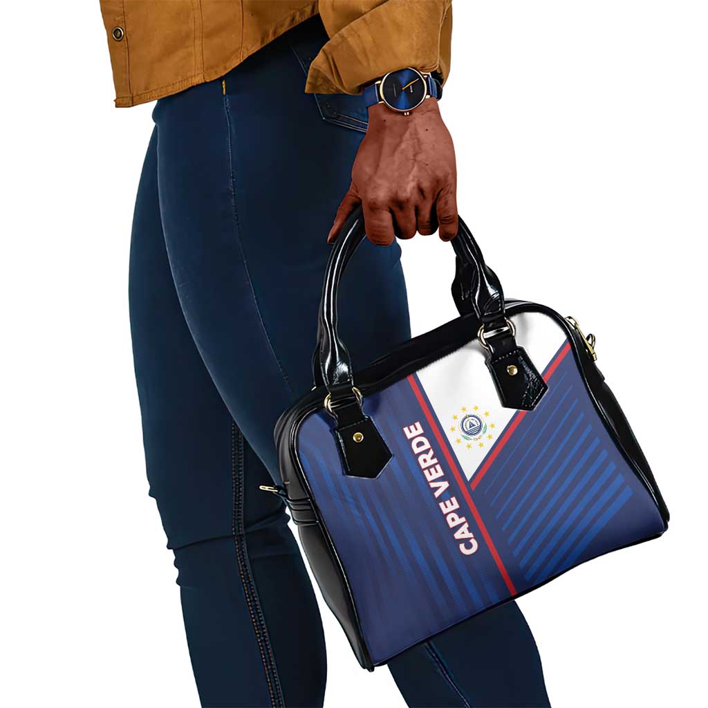 Cape Verde Football Shoulder Handbag Unique Style - African Pride