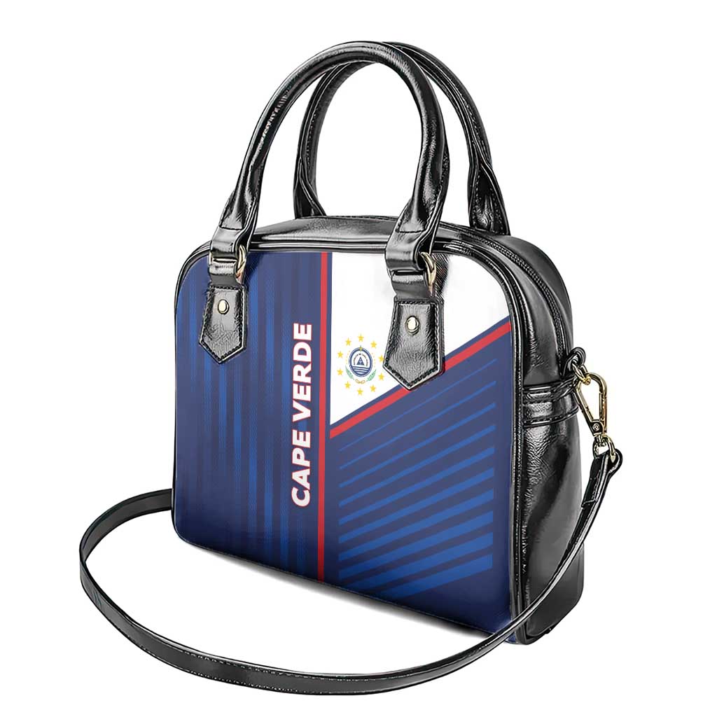 Cape Verde Football Shoulder Handbag Unique Style - African Pride