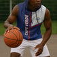 Custom Cape Verde Football Sleeveless Hoodie Unique Style - African Pride