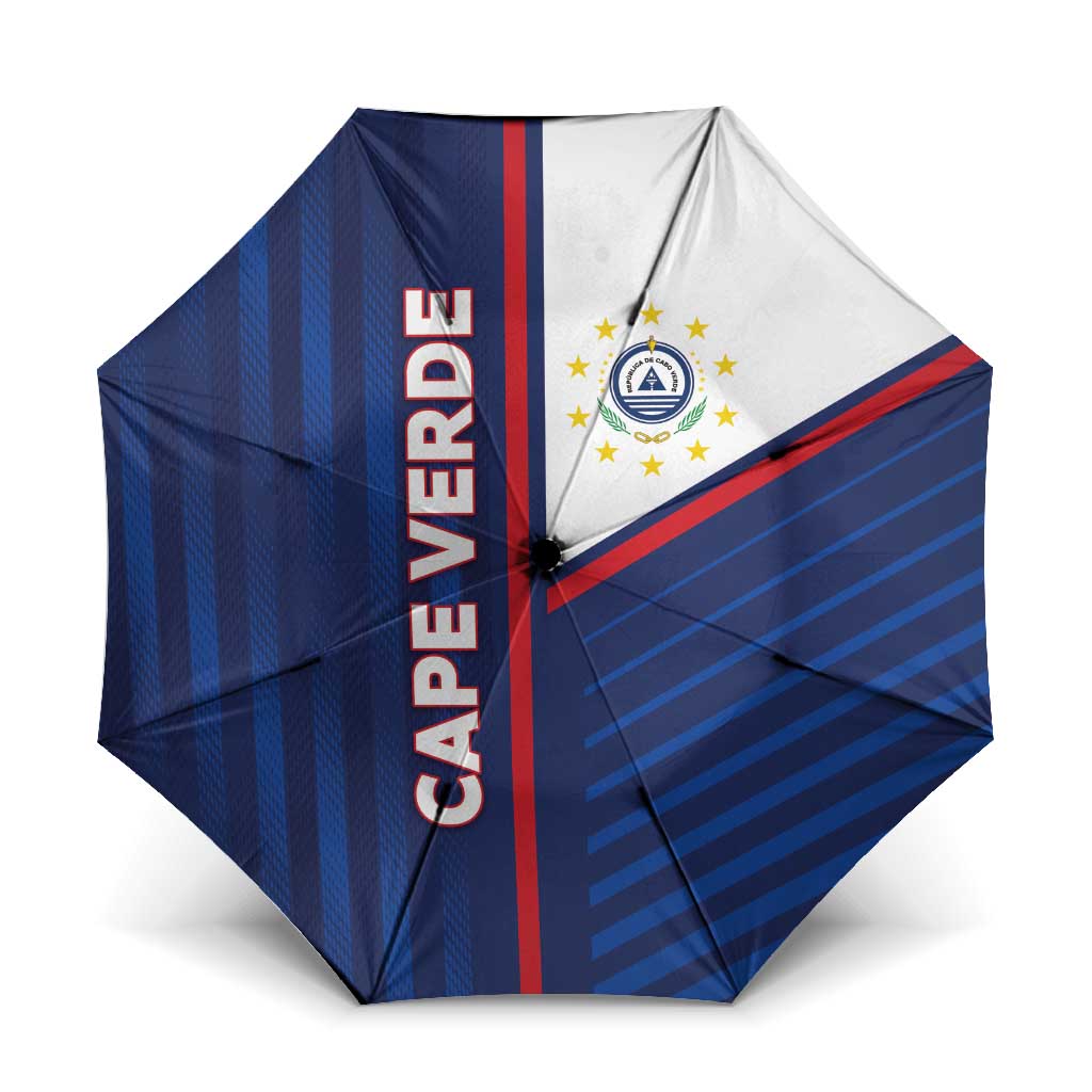 Cape Verde Football Umbrella Unique Style
