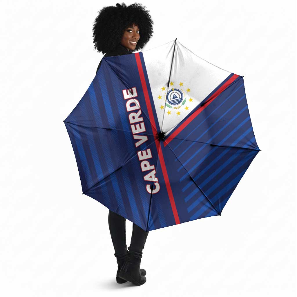 Cape Verde Football Umbrella Unique Style