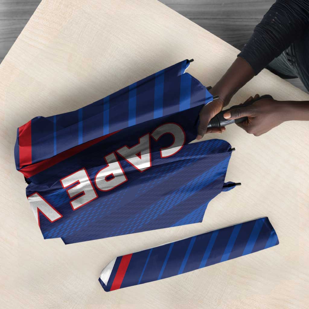 Cape Verde Football Umbrella Unique Style