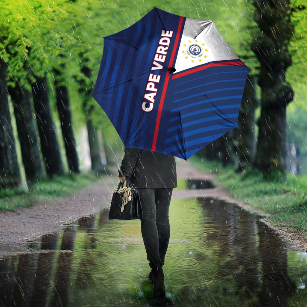 Cape Verde Football Umbrella Unique Style