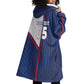 Custom Cape Verde Football Wearable Blanket Hoodie Unique Style - African Pride