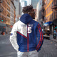 Custom Cape Verde Football Zip Hoodie Unique Style - African Pride