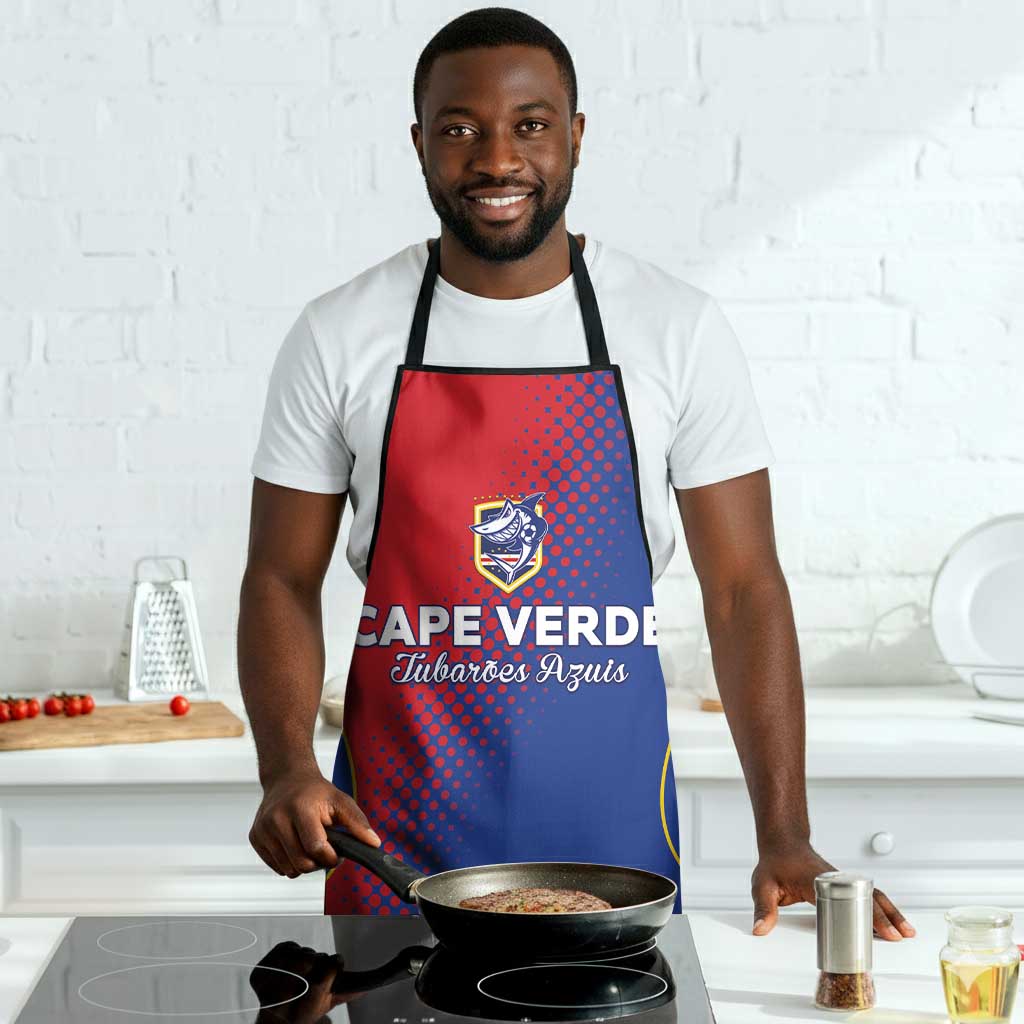 Cape Verde Football Apron Blue Sharks Make History