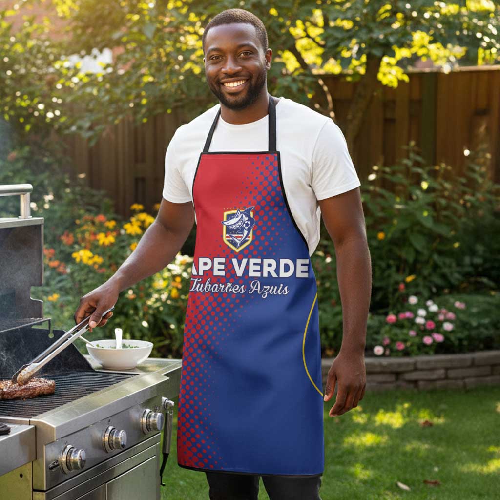 Cape Verde Football Apron Blue Sharks Make History