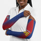 Custom Cape Verde Football Arm Sleeves Blue Sharks Make History