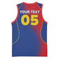 Custom Cape Verde Football Basketball Jersey Blue Sharks Make History LT05