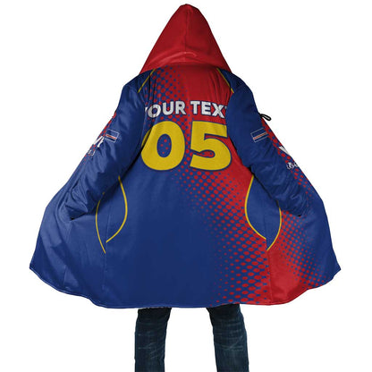 Custom Cape Verde Football Cloak Blue Sharks Make History