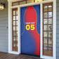 Custom Cape Verde Football Door Cover Blue Sharks Make History