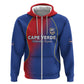 Custom Cape Verde Football Hoodie Blue Sharks Make History - African Pride