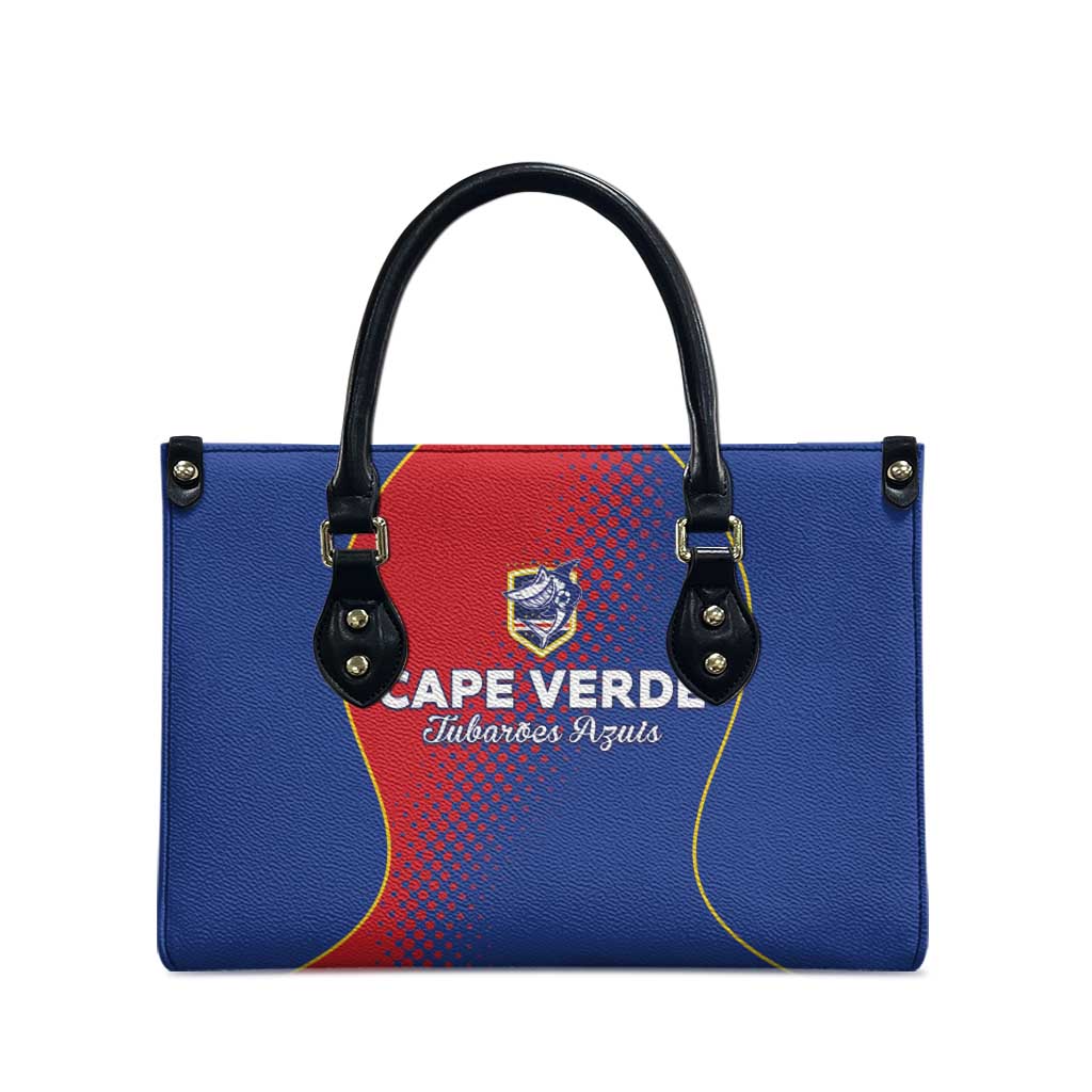 Cape Verde Football Leather Bag Blue Sharks Make History