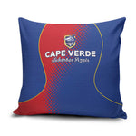 Cape Verde Football Pillow Cover Blue Sharks Make History