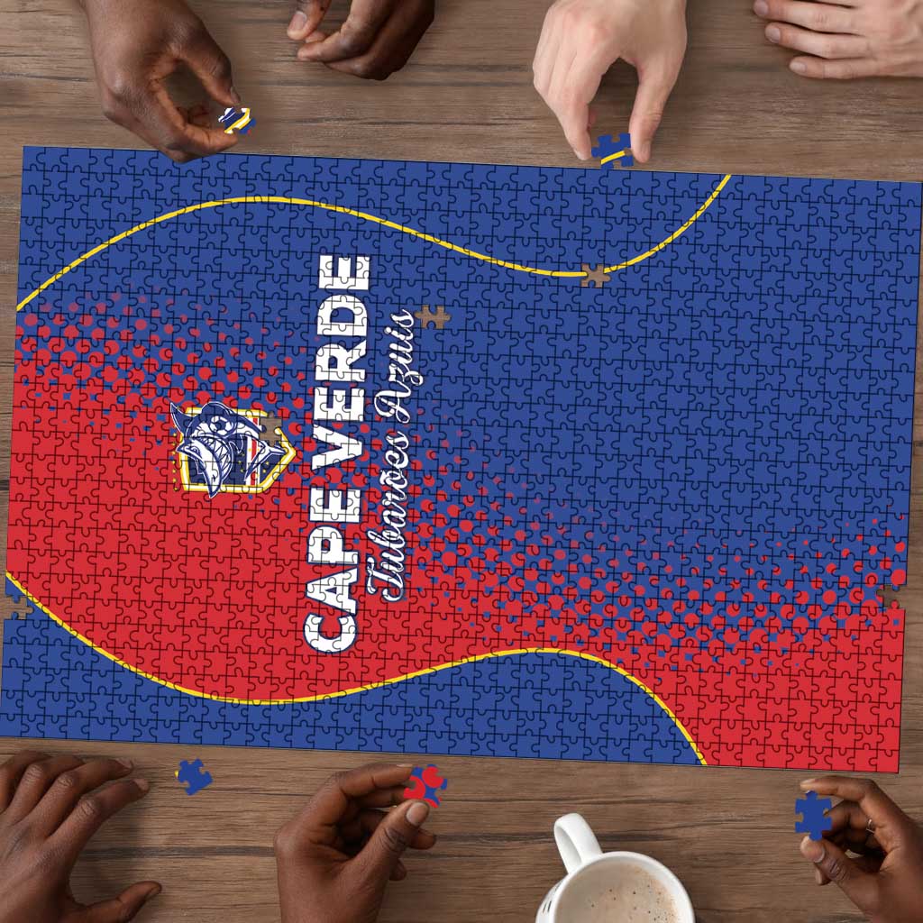 Cape Verde Football Puzzle Blue Sharks Make History