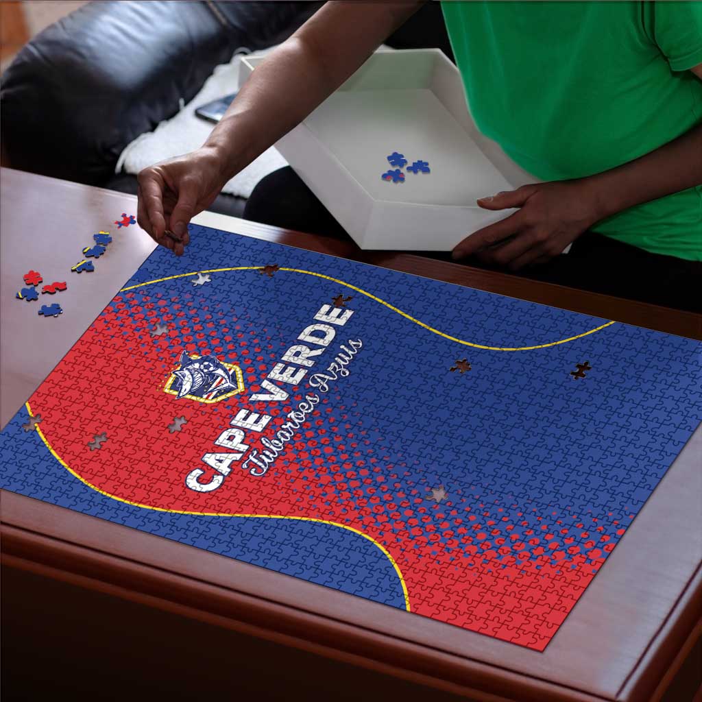 Cape Verde Football Puzzle Blue Sharks Make History