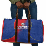 Cape Verde Football Travel Bag Blue Sharks Make History