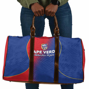 Cape Verde Football Travel Bag Blue Sharks Make History