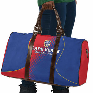 Cape Verde Football Travel Bag Blue Sharks Make History