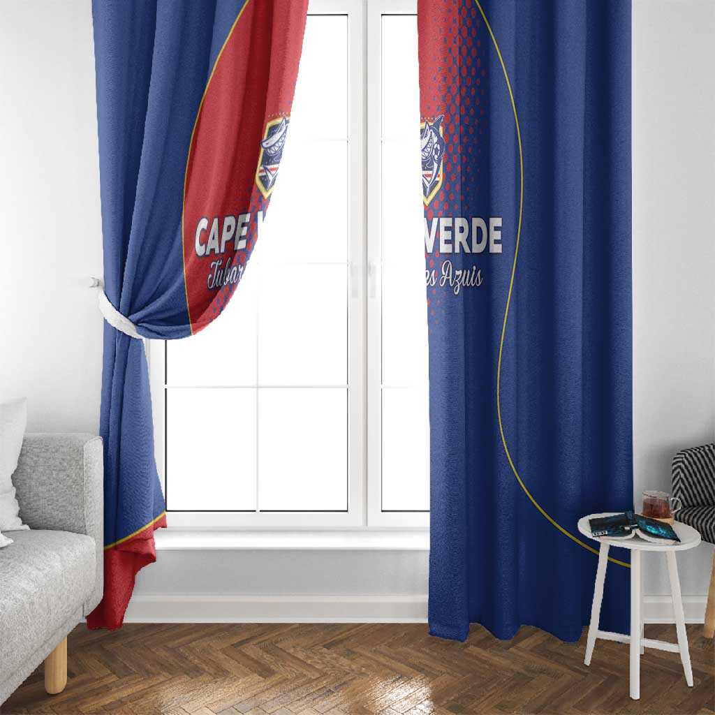 Cape Verde Football Window Curtain Blue Sharks Make History - African Pride