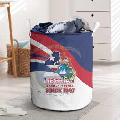 Liberia 1847 Laundry Basket Happy Independence Day