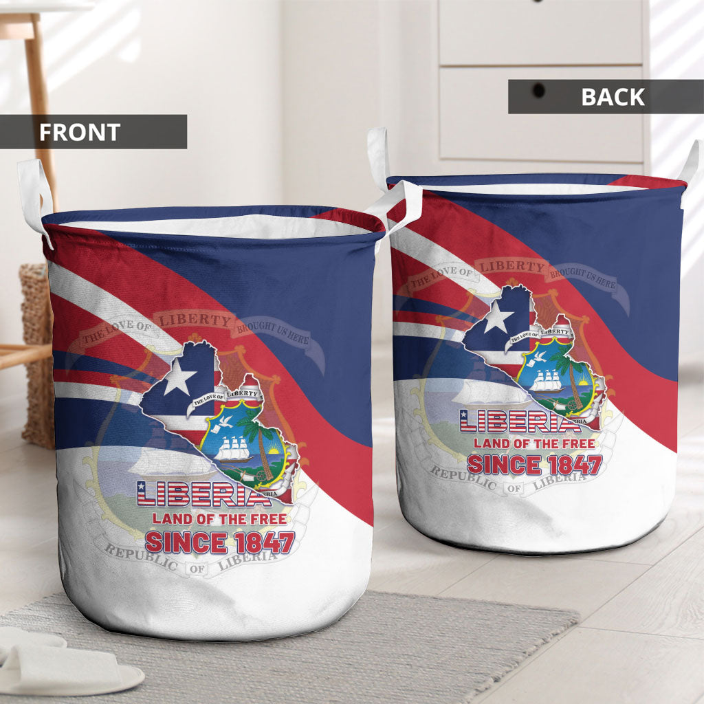 Liberia 1847 Laundry Basket Happy Independence Day