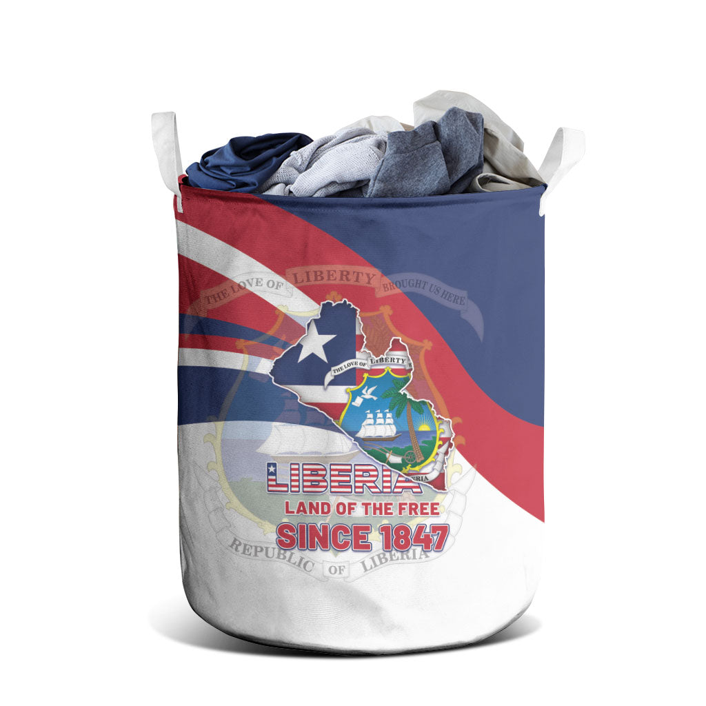 Liberia 1847 Laundry Basket Happy Independence Day
