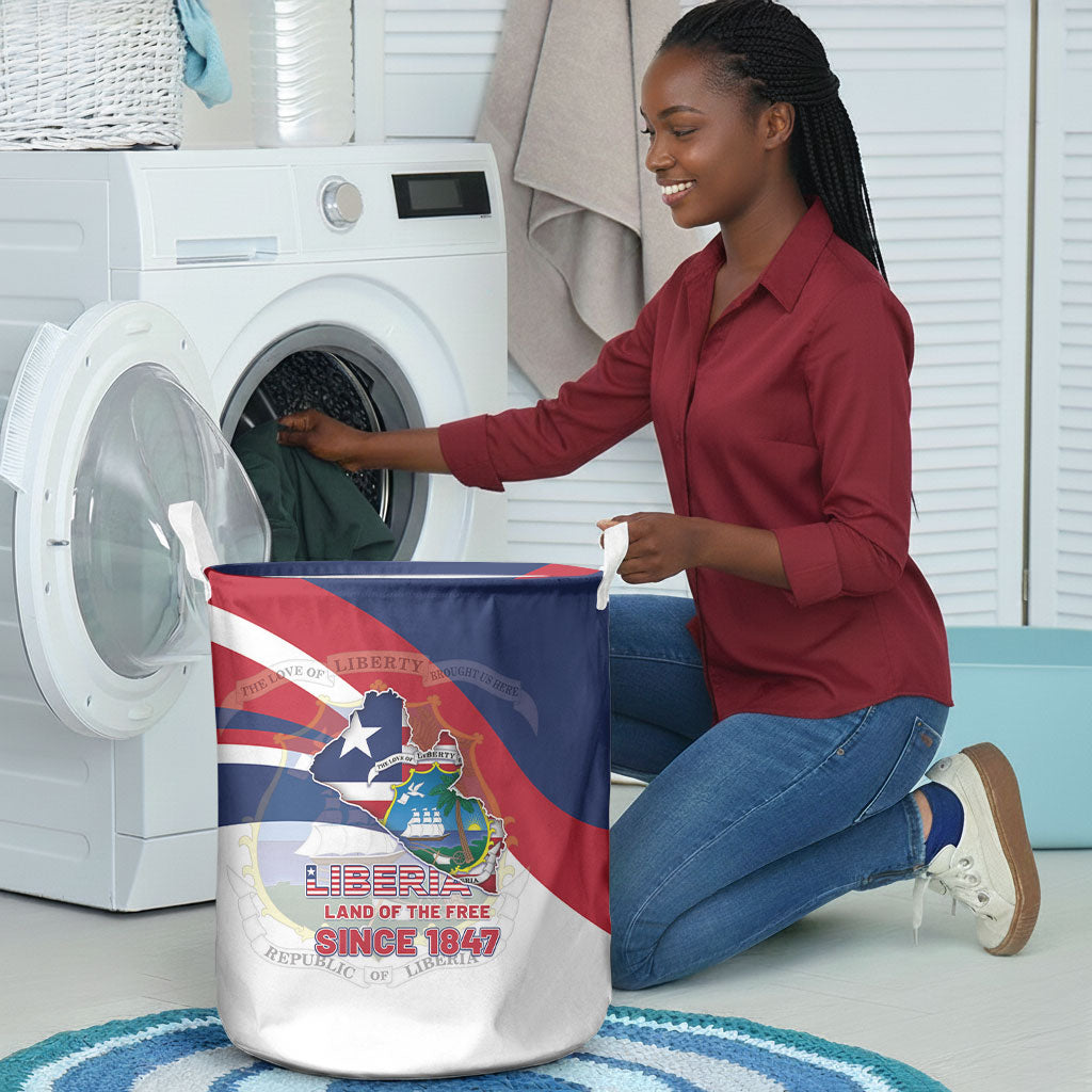 Liberia 1847 Laundry Basket Happy Independence Day