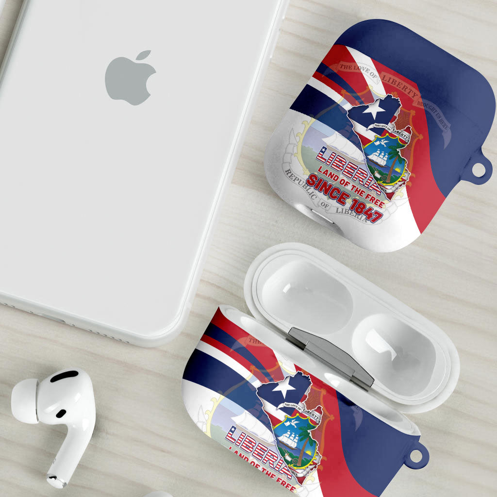 Liberia 1847 AirPods Case Happy Independence Day