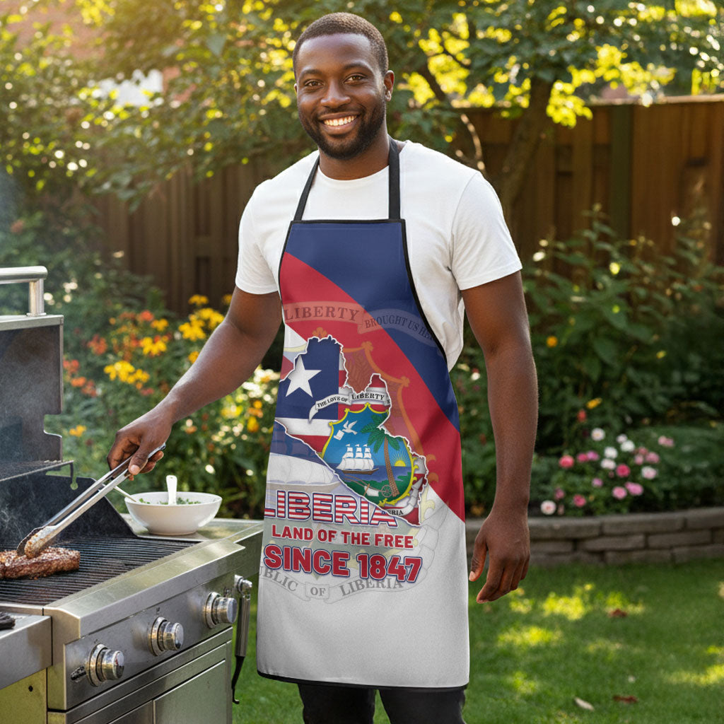 Liberia 1847 Apron Happy Independence Day