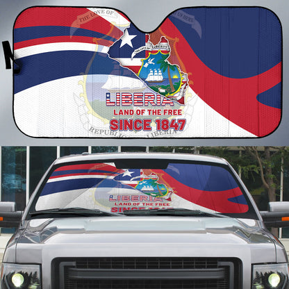 Liberia 1847 Auto Sun Shade Happy Independence Day