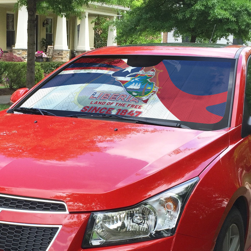 Liberia 1847 Auto Sun Shade Happy Independence Day