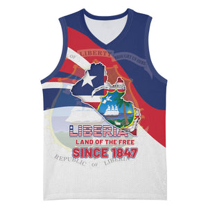 Liberia 1847 Basketball Jersey Happy Independence Day