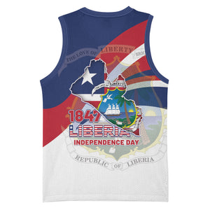 Liberia 1847 Basketball Jersey Happy Independence Day