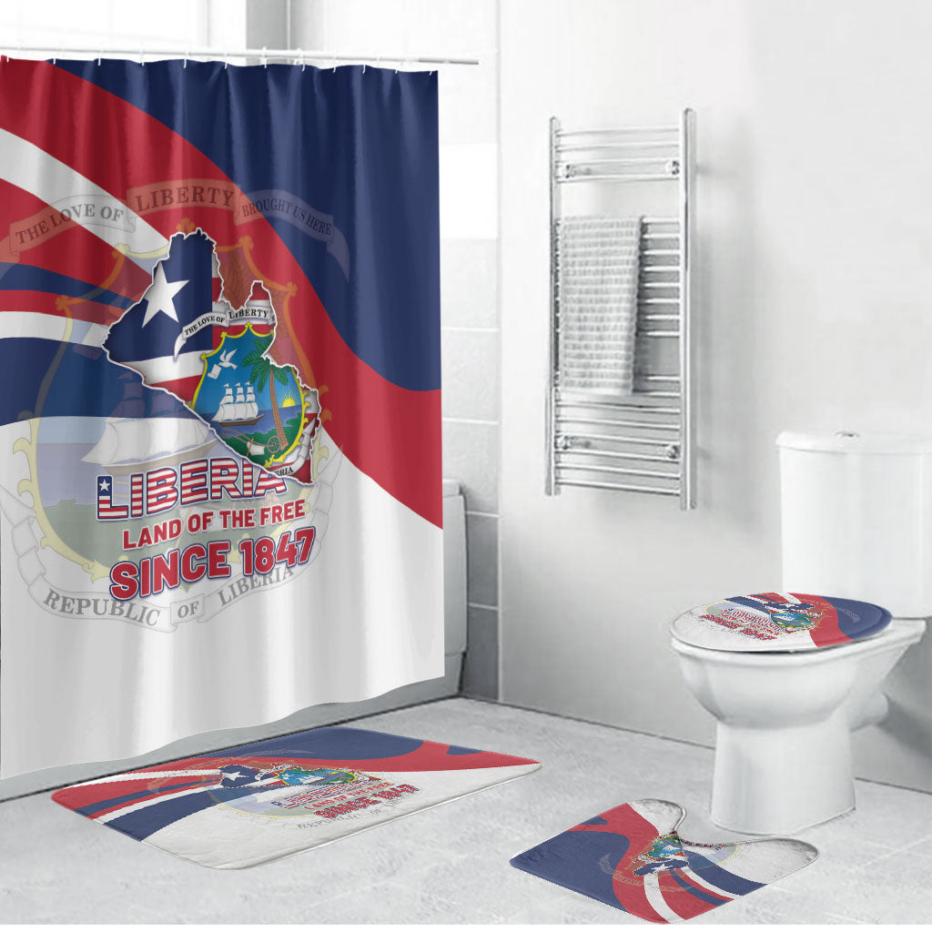 Liberia 1847 Bathroom Set Happy Independence Day