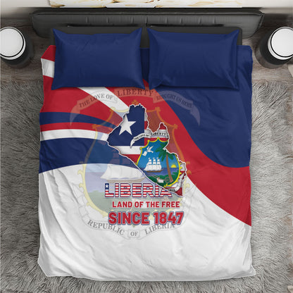 Liberia 1847 Bedding Set Happy Independence Day
