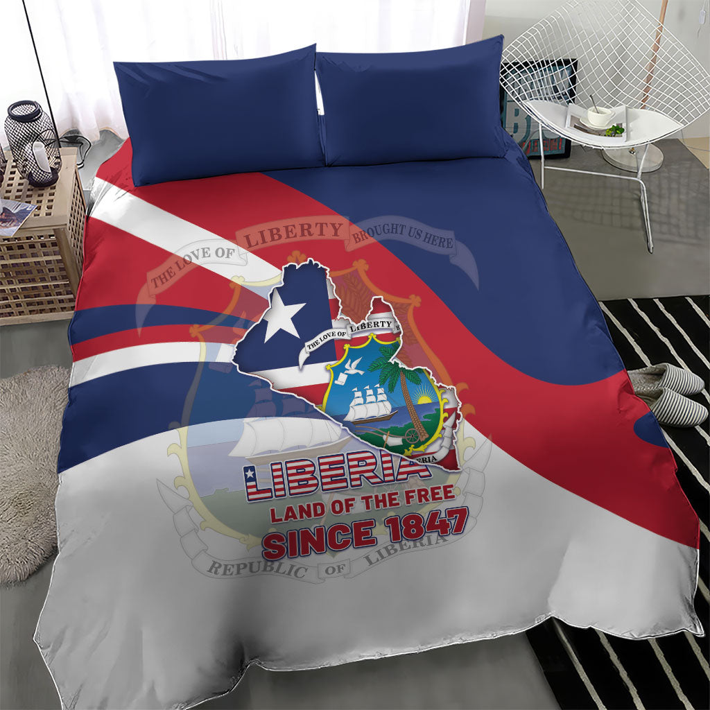 Liberia 1847 Bedding Set Happy Independence Day