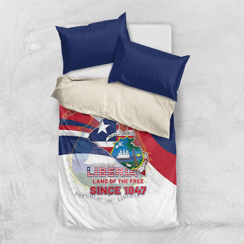 Liberia 1847 Bedding Set Happy Independence Day