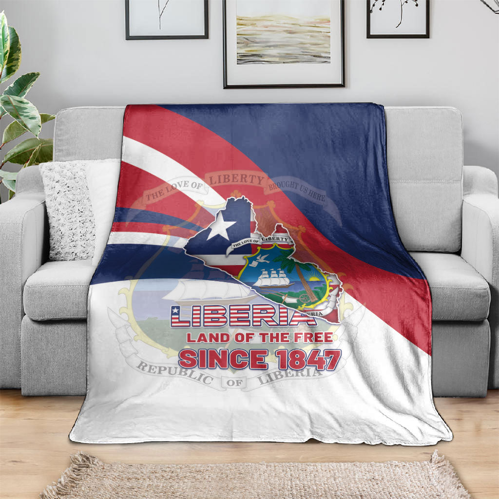 Liberia 1847 Blanket Happy Independence Day