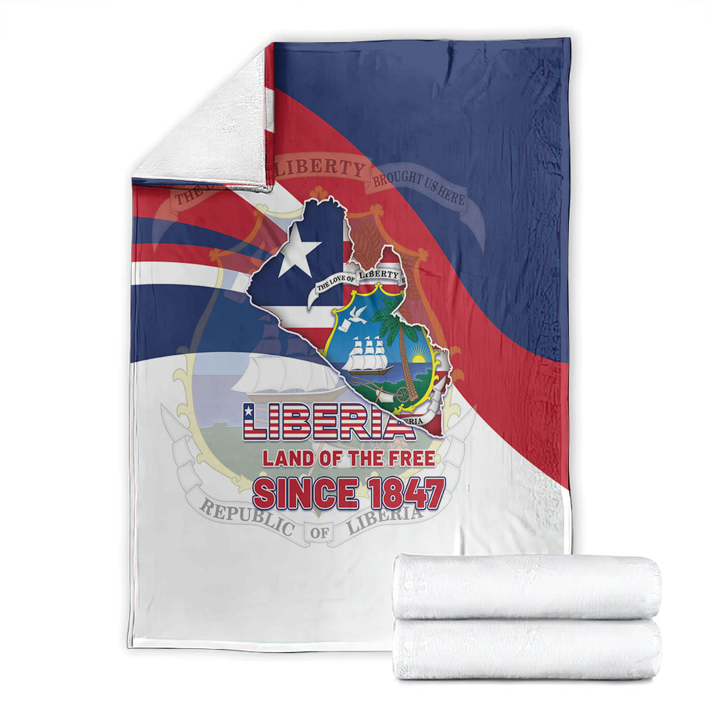 Liberia 1847 Blanket Happy Independence Day