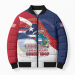 Liberia 1847 Bomber Puffer Jacket Happy Independence Day