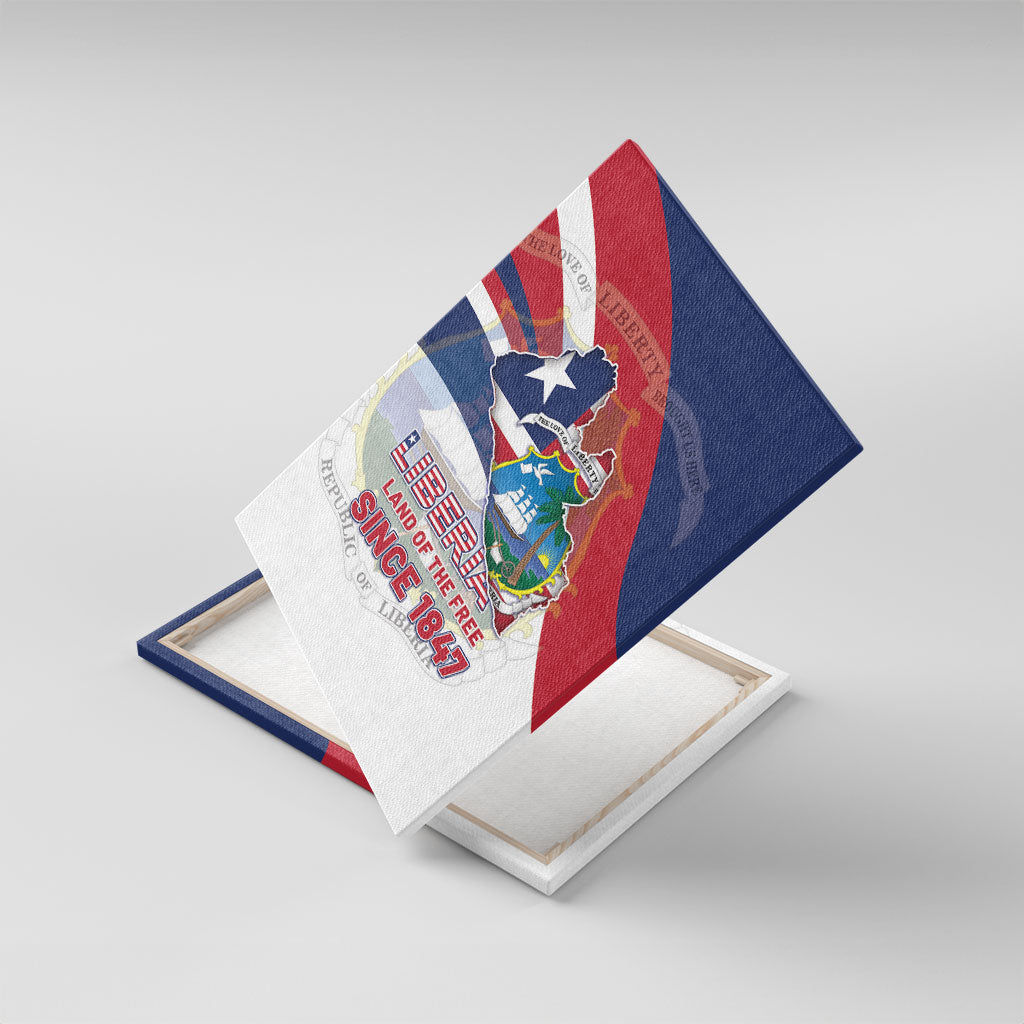 Liberia 1847 Canvas Wall Art Happy Independence Day