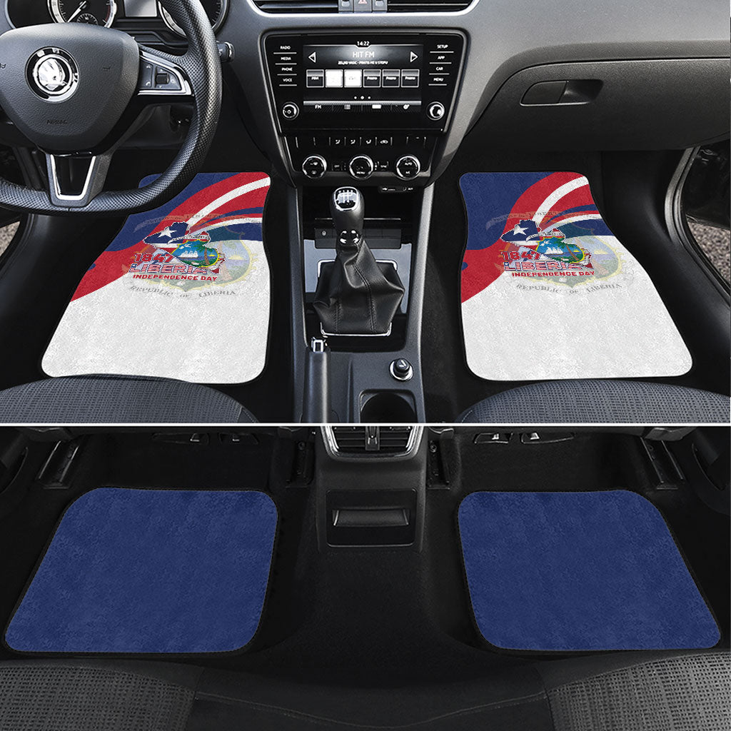 Liberia 1847 Car Mats Happy Independence Day