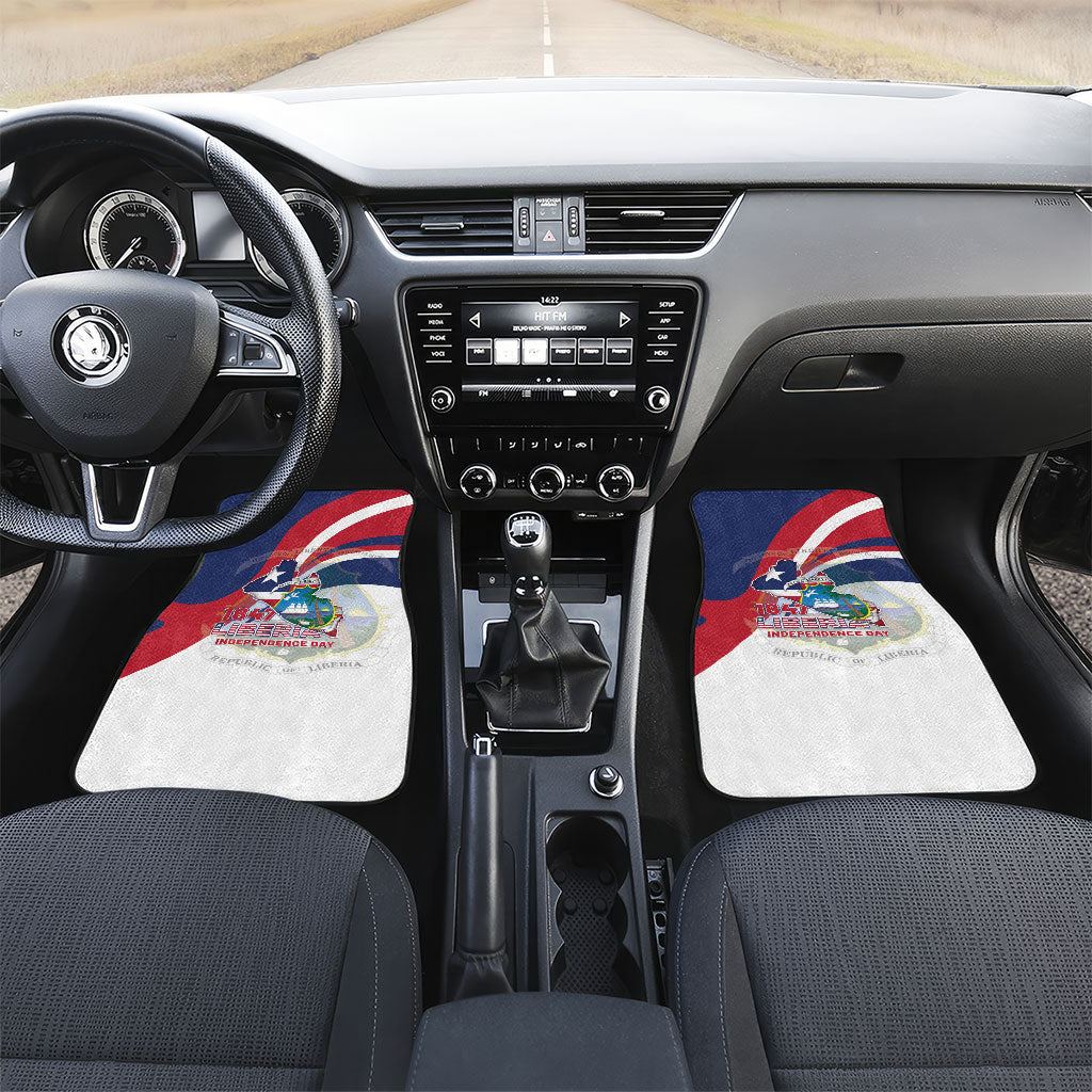 Liberia 1847 Car Mats Happy Independence Day