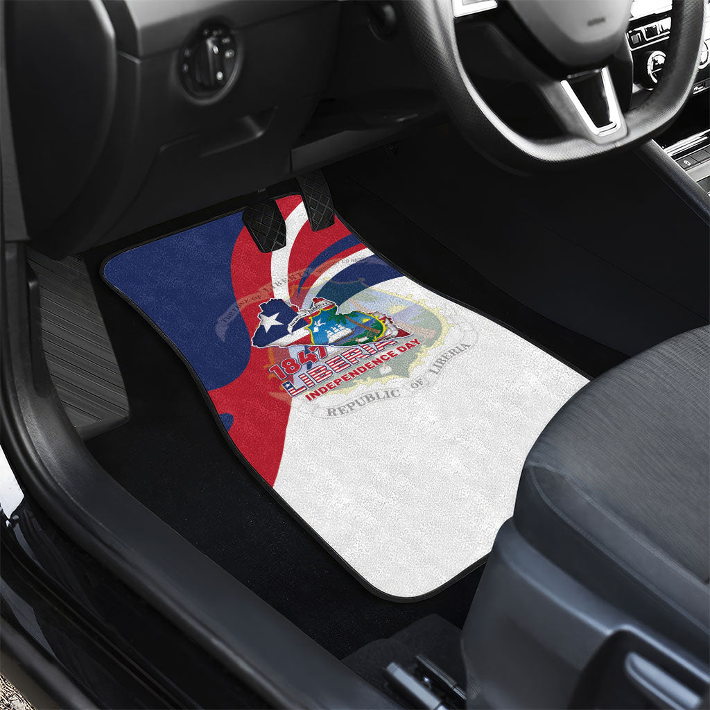Liberia 1847 Car Mats Happy Independence Day